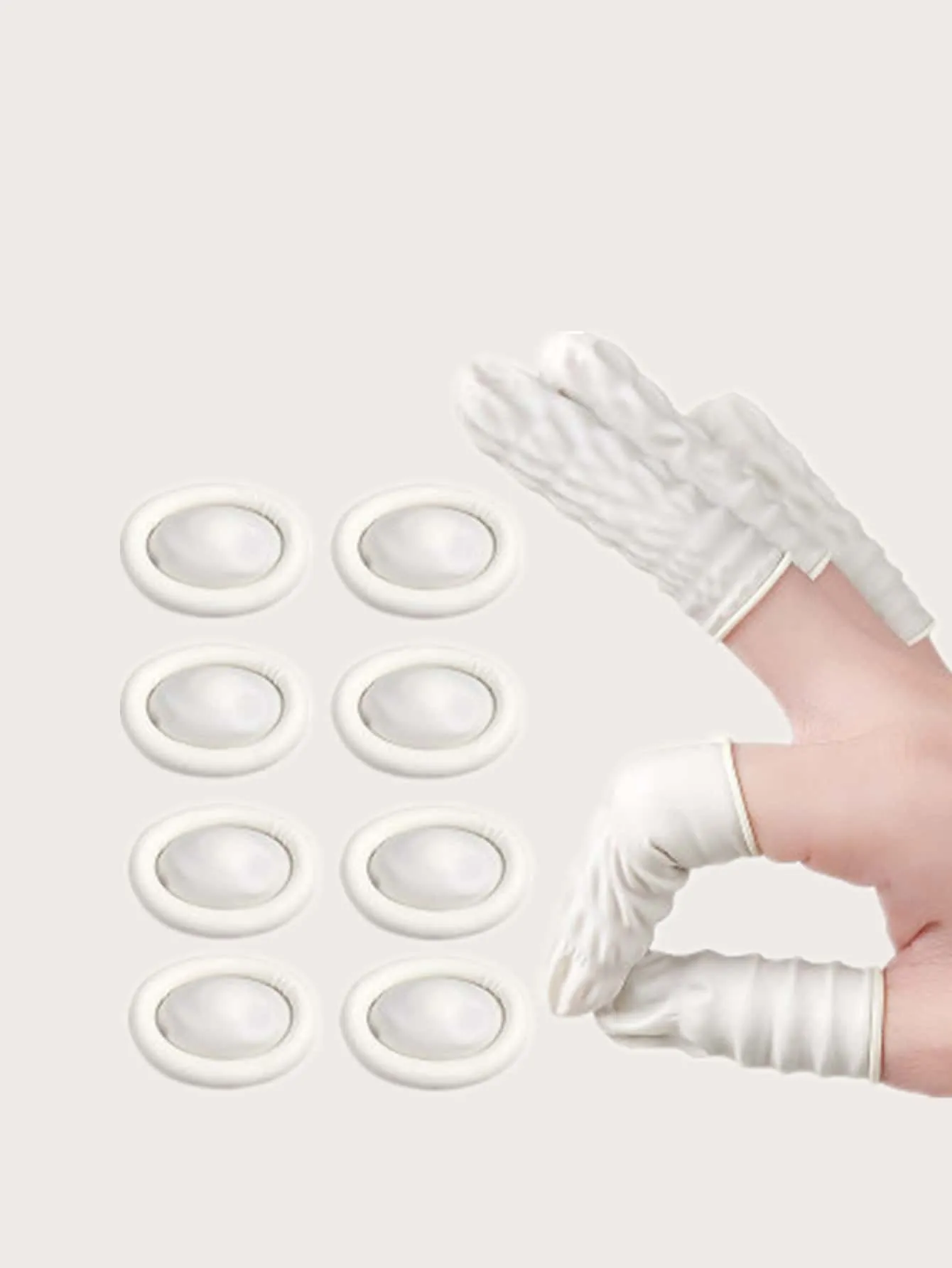 160pcs Anti-slip Finger Cover