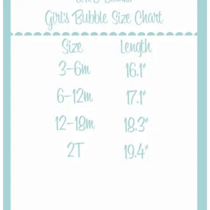 Angel Sleeve Bubble with Personalization