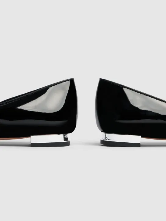 Aquazzura   Soul Sister patent leather flats 