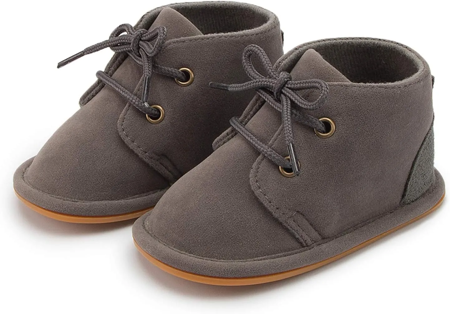 Baby Boys Girls Booties Fleece Anti-Slip Soft Sole Boots Toddler First Walker Warm Shoes