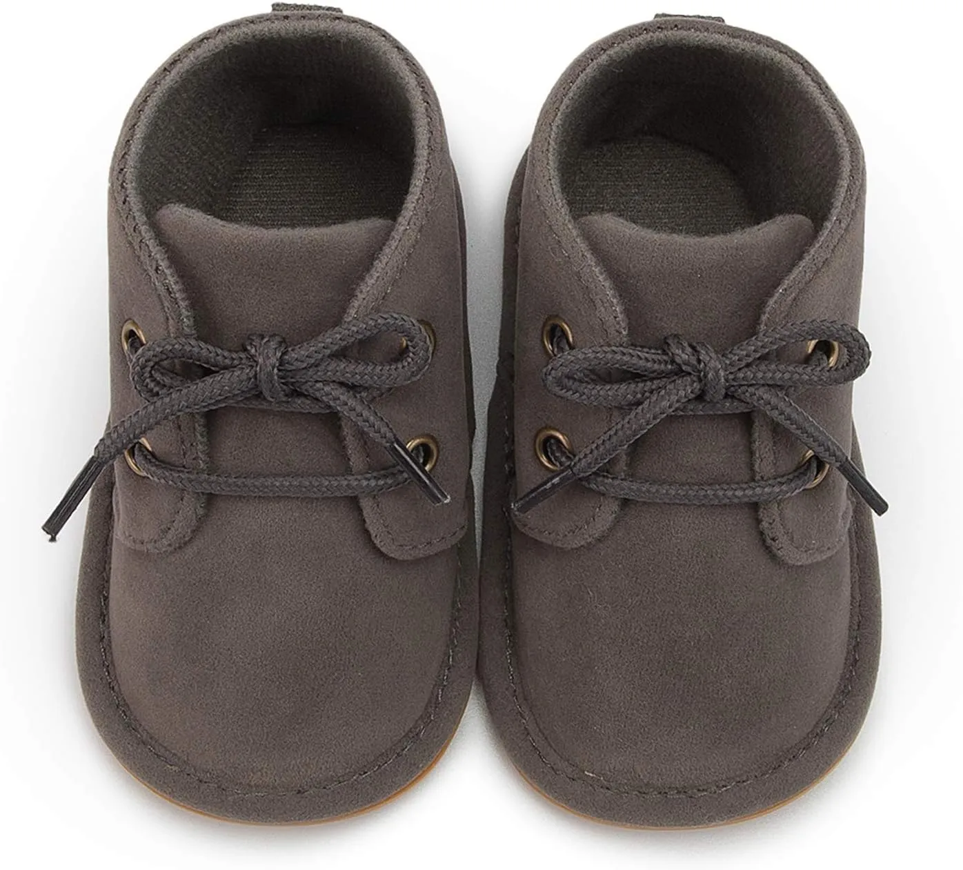 Baby Boys Girls Booties Fleece Anti-Slip Soft Sole Boots Toddler First Walker Warm Shoes