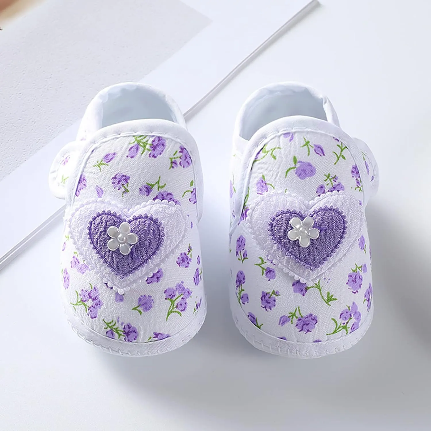 Baby Girls Soft Toddler Shoes Infant Toddler Shoes Bow Shoes Sandals Infant First Walke𝐫s Crib Shoes
