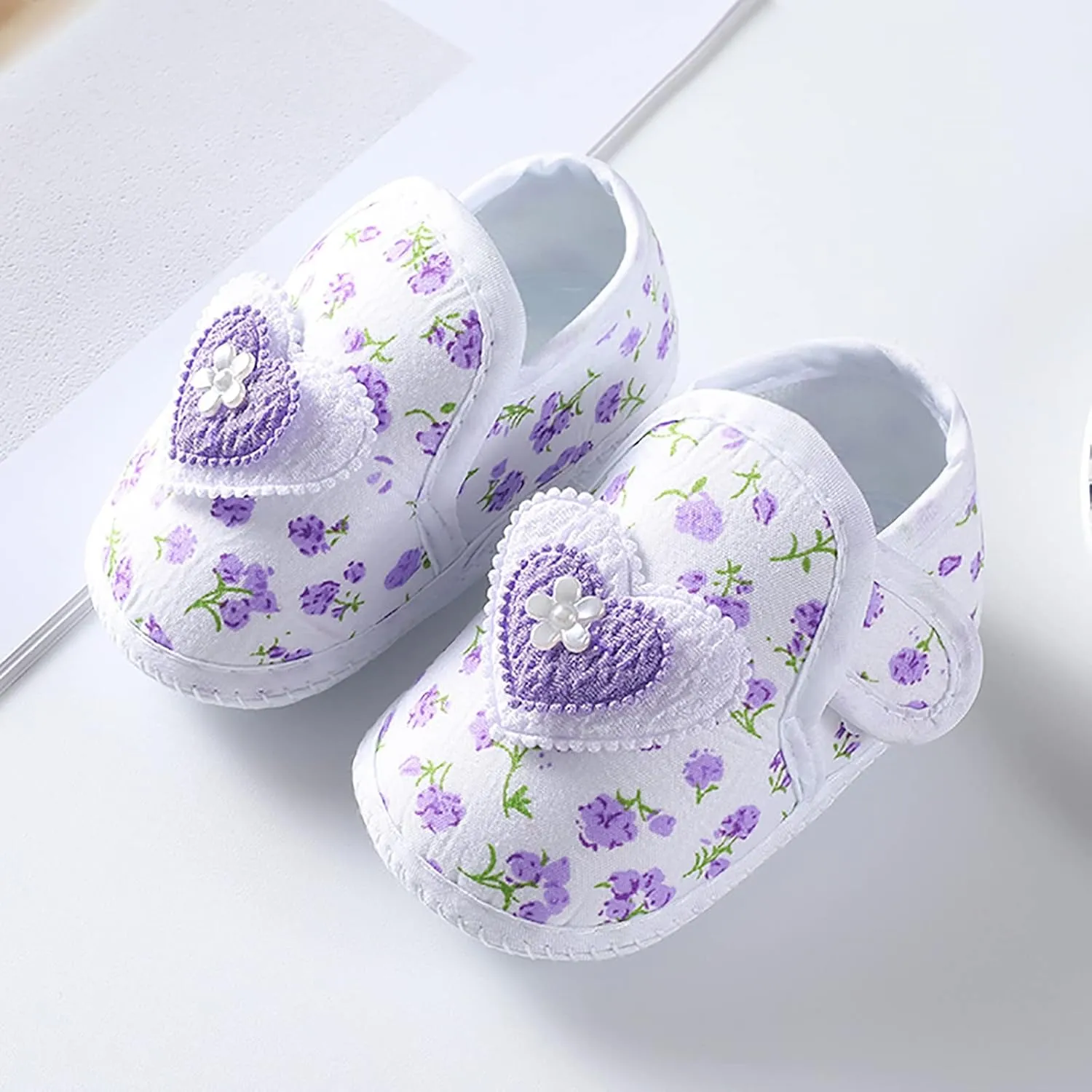 Baby Girls Soft Toddler Shoes Infant Toddler Shoes Bow Shoes Sandals Infant First Walke𝐫s Crib Shoes
