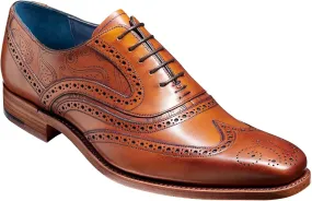 BARKER McClean Men's Handmade Leather Oxford Dress Shoes  Goodyear Welted, Full Leather Sole, Premium Calf Leather  Formal & Business Wear
