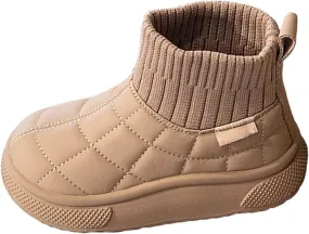 Big Kids Warm Ankle Boots Boys Girls Unisex Non Slip Mid Calf Winter Outdoor Lightweight Shoes for Girls Boots Size 13