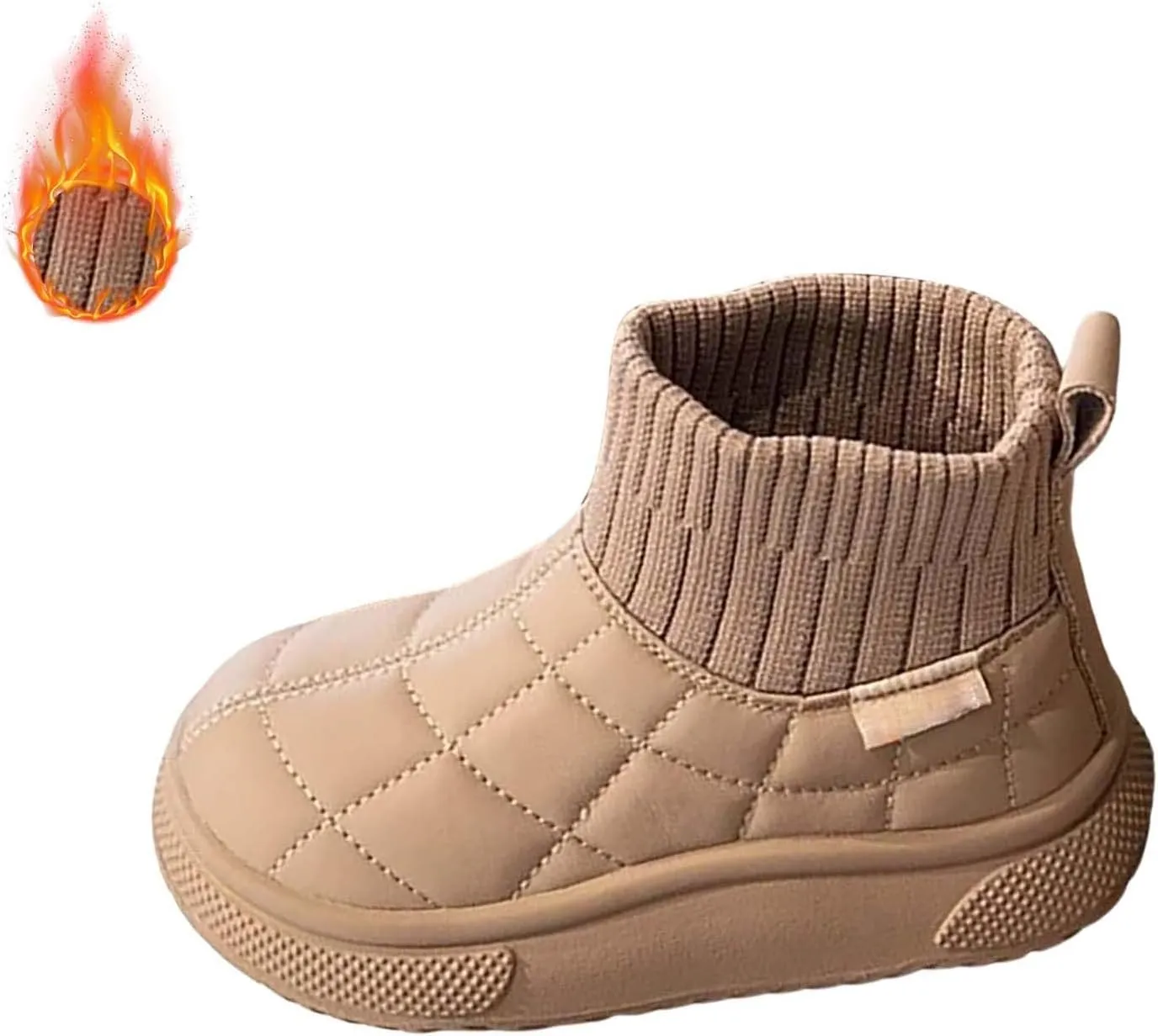 Big Kids Warm Ankle Boots Boys Girls Unisex Non Slip Mid Calf Winter Outdoor Lightweight Shoes for Girls Boots Size 13