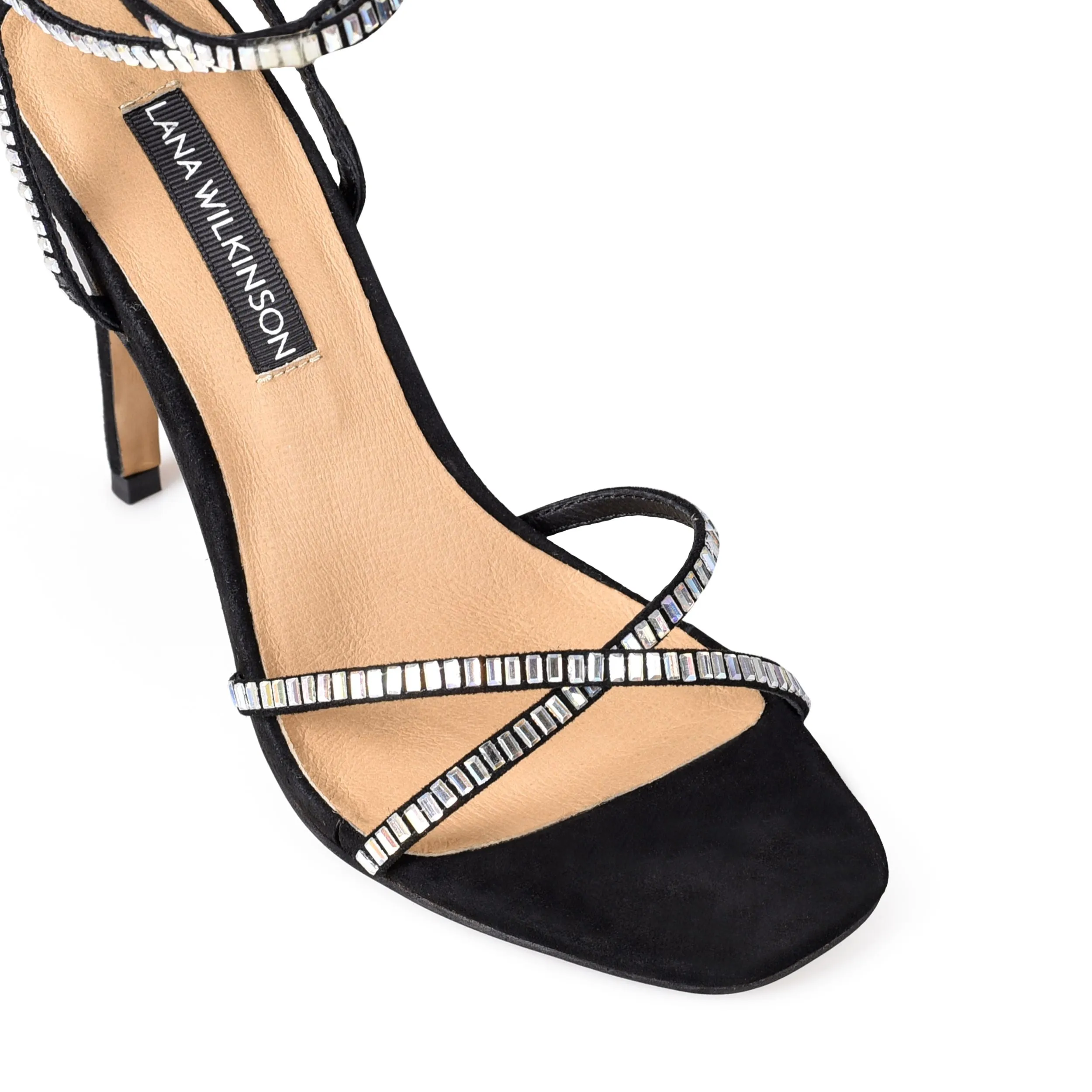 Deanna Sandal Black Suede