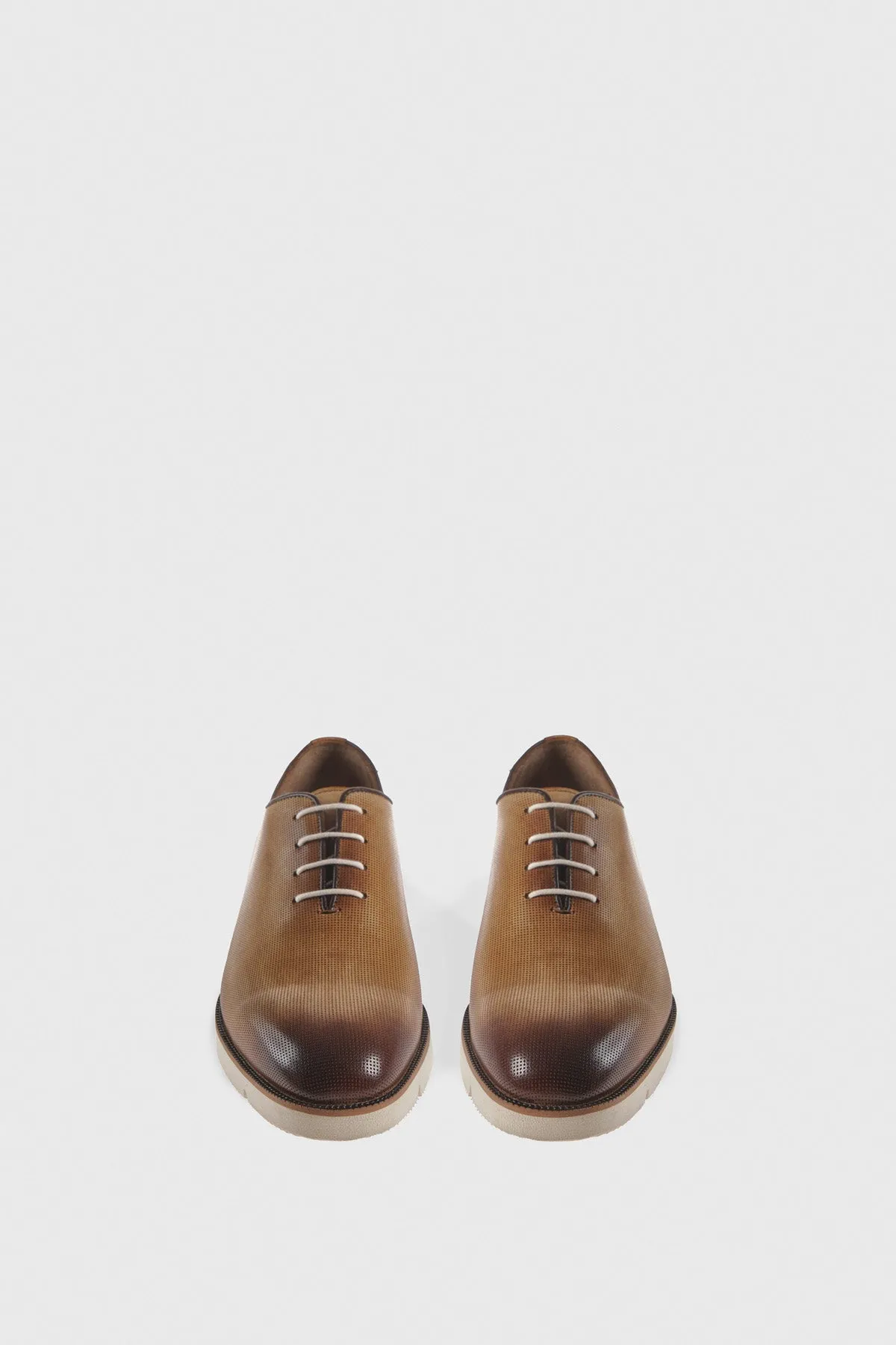 Genuine Leather Men's Antique Tan Casual Shoes