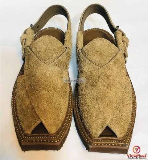 Handwoven Peshawari Sandals, Genuine Leather Peshawari Chappal, Authentic Peshawari Chappal, Durable Suede Leather Sandals