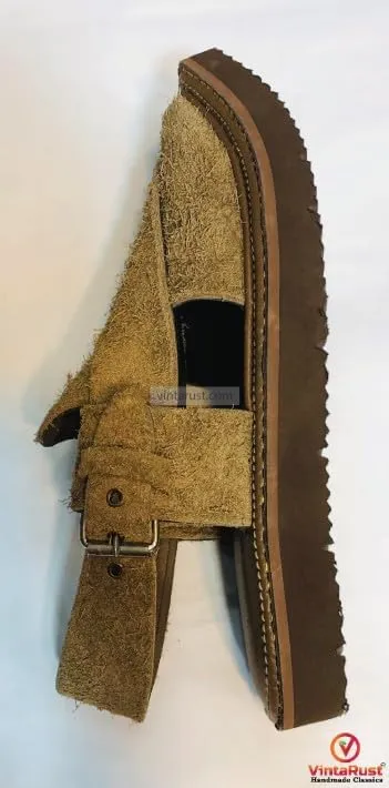 Handwoven Peshawari Sandals, Genuine Leather Peshawari Chappal, Authentic Peshawari Chappal, Durable Suede Leather Sandals