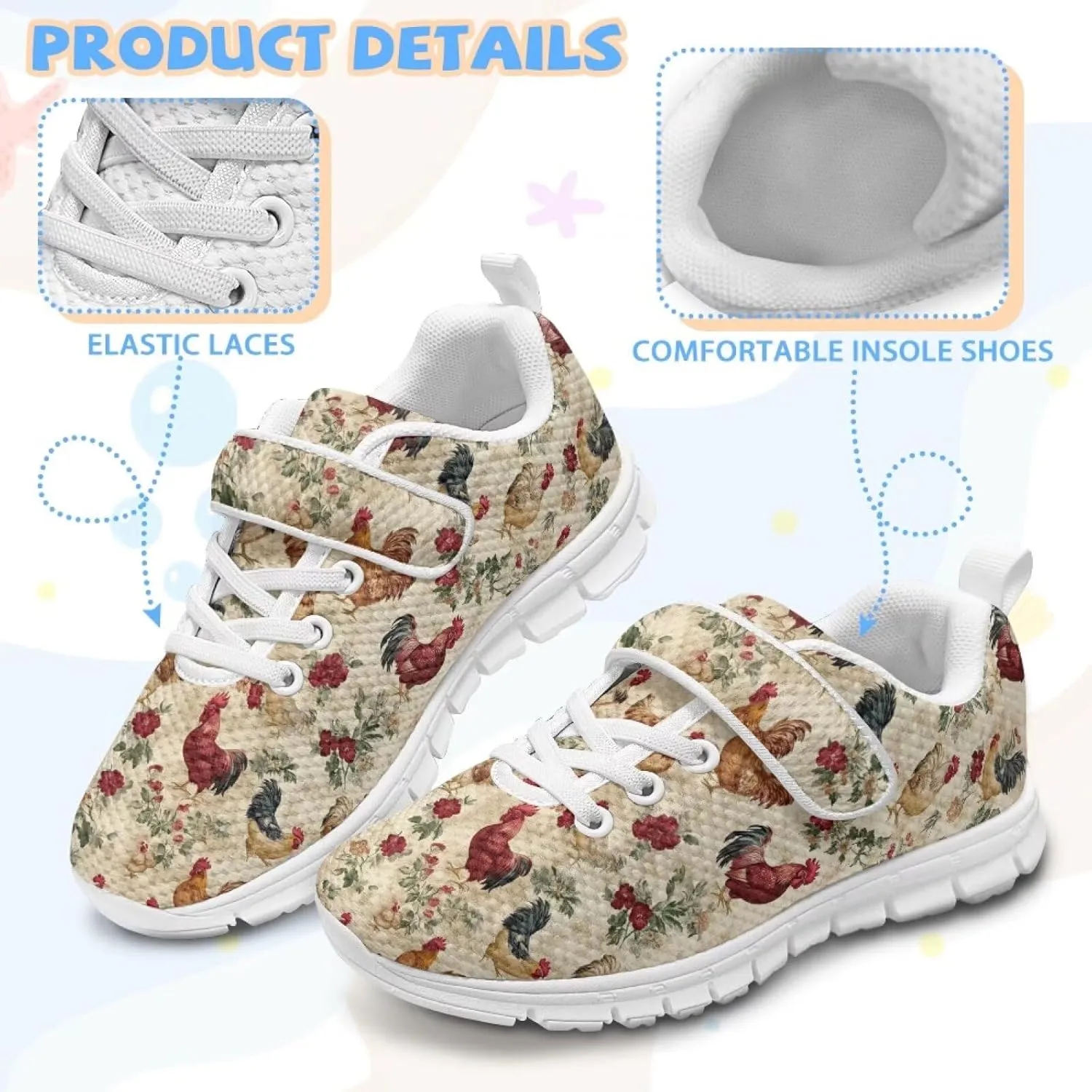 Kids Slip On Shoes for Girls Boys Active Trainers Running Sneaker