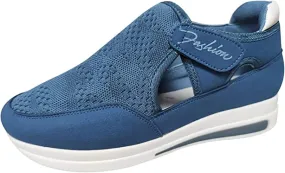 Ladmiple Sneakers For Women Comfortable Shoes Slip On Casual Platform Walking Shoes Dressy Summer Fashion Flats Loafers