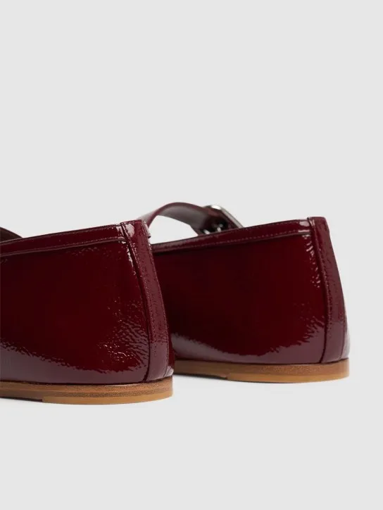 Le Monde Beryl   10mm Stella patent leather flats 
