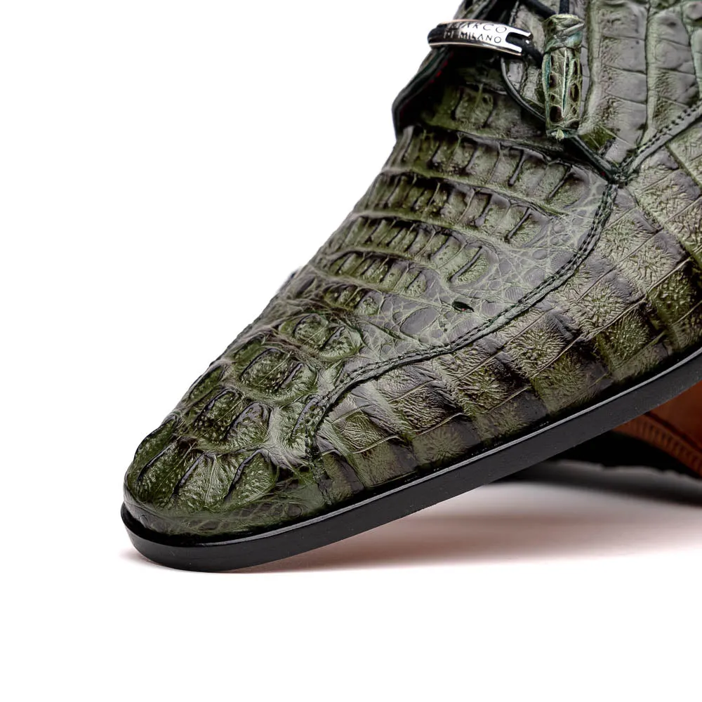 Marco Di Milano Apricena Caiman Fuscus and Leather Woodgreen
