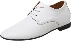 Men's Oxford Dress Shoes, Luxury Leather Formal Shoes, Comfortable Orthopedic Patent Leather Shoes for Wedding & Business, Soft Luxury Shoes for Men