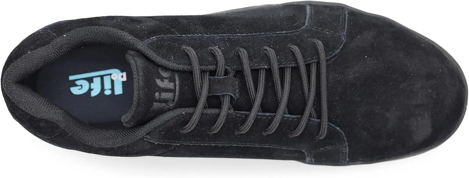 Mens Skate Casual Composite toe Industrial Safety Shoes for Men Work Sneakers Comfortable Slip Resistant Metal Free