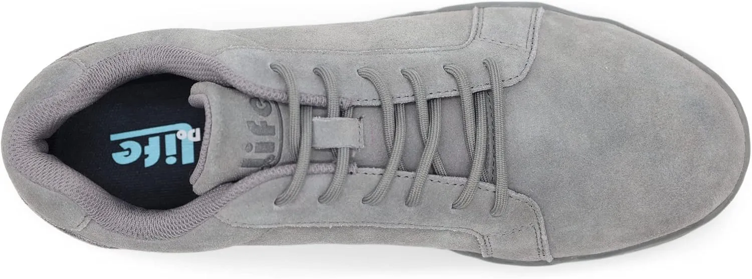 Mens Skate Casual Composite toe Industrial Safety Shoes for Men Work Sneakers Comfortable Slip Resistant Metal Free