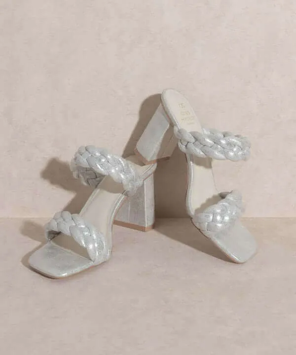 OASIS SOCIETY Savannah - Metallic Heels Sandals