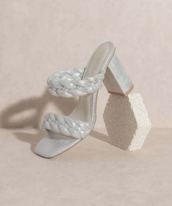 OASIS SOCIETY Savannah - Metallic Heels Sandals