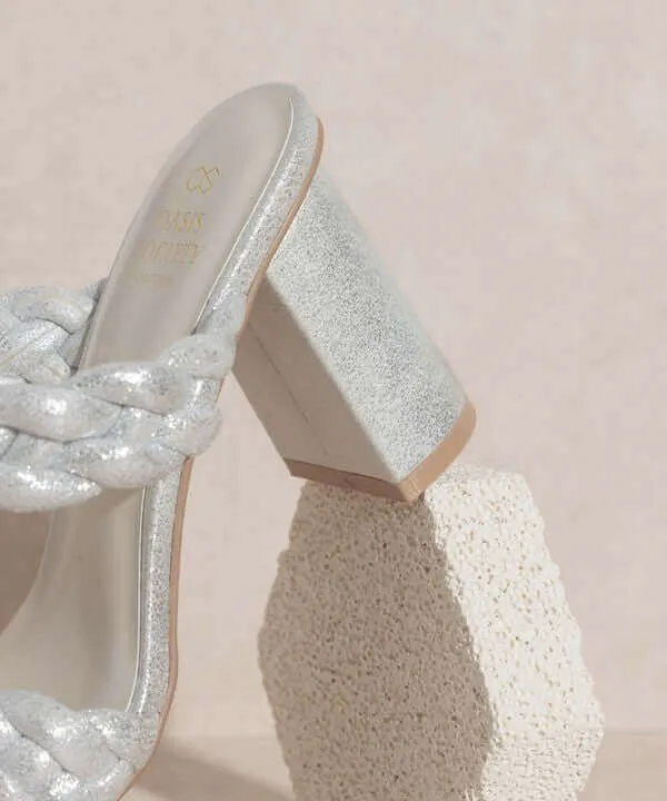 OASIS SOCIETY Savannah - Metallic Heels Sandals