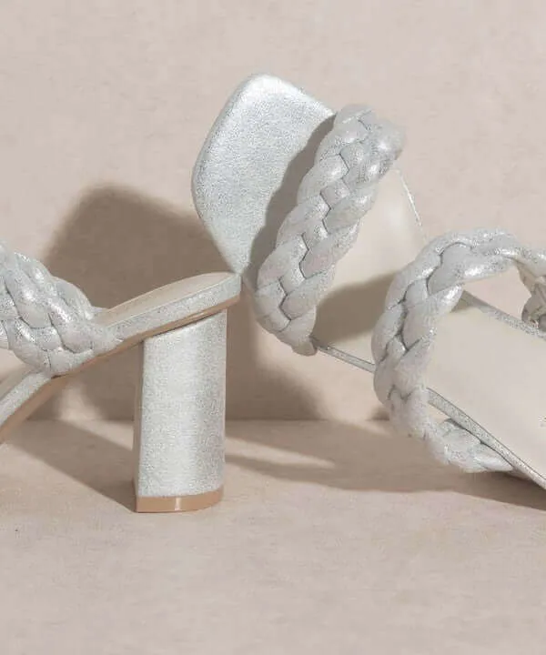 OASIS SOCIETY Savannah - Metallic Heels Sandals