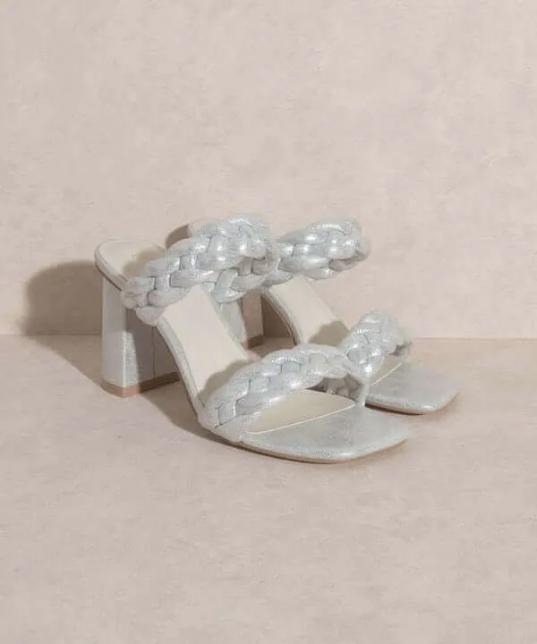 OASIS SOCIETY Savannah - Metallic Heels Sandals