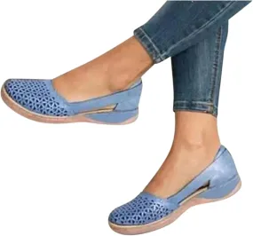 PGOJUNI Women's Fashion Sneakers,Women's Air Cushion Slip-On Walking Sneaker Orthopedic Diabetic Shoes with Arch Support