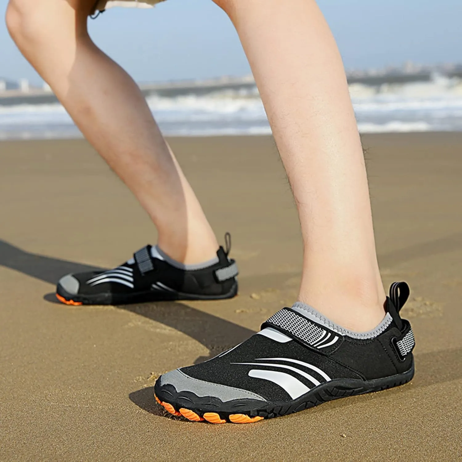 Quick Dry Water Shoes for Men Women Barefoot Aqua Swim Beach Pool Surf Hiking Kayaking Diving Yoga Sports Lightweight Breathable Design