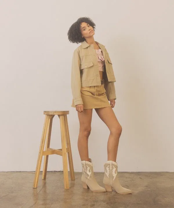 Rodeo Chic: Oasis Society Houston Multi-Layered Cowboy Boots