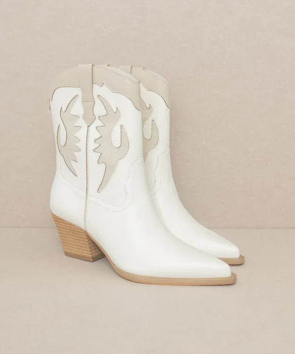 Rodeo Chic: Oasis Society Houston Multi-Layered Cowboy Boots