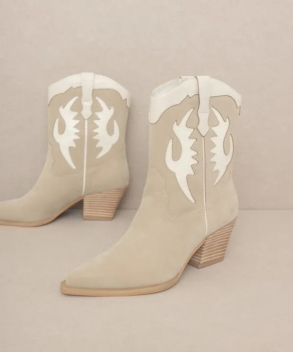 Rodeo Chic: Oasis Society Houston Multi-Layered Cowboy Boots