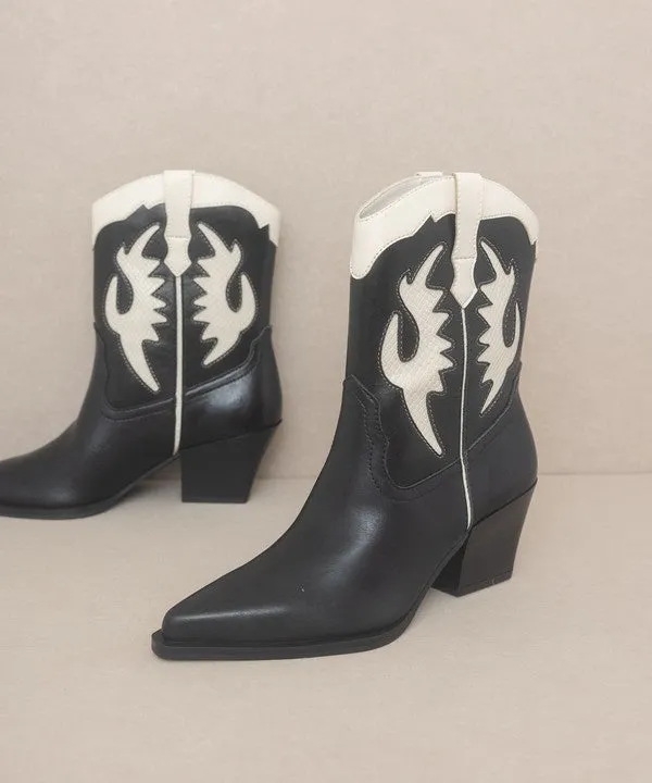Rodeo Chic: Oasis Society Houston Multi-Layered Cowboy Boots