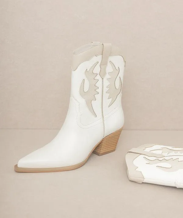 Rodeo Chic: Oasis Society Houston Multi-Layered Cowboy Boots