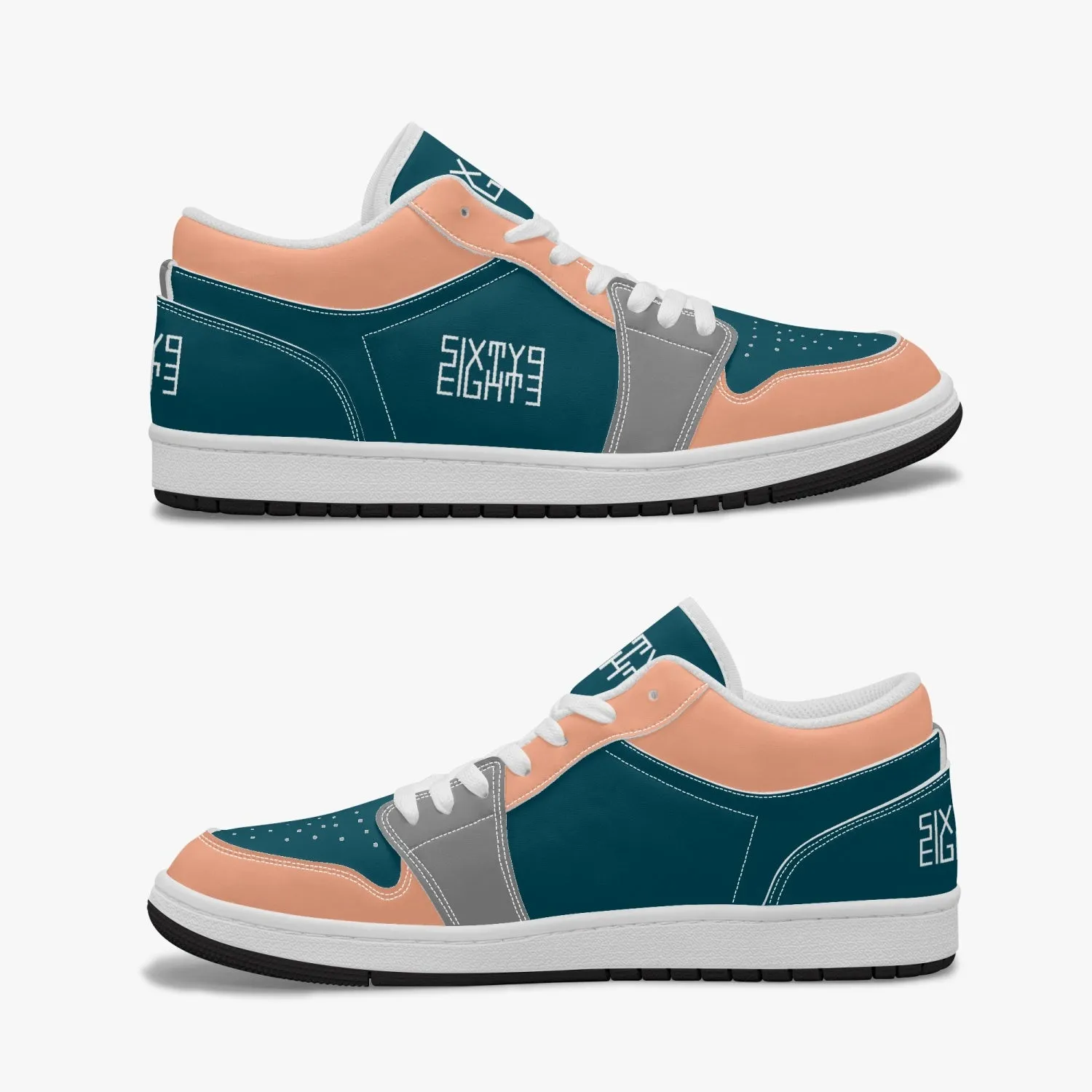 Sixty Eight 93 Logo White DTPG SENTLT1 Shoes