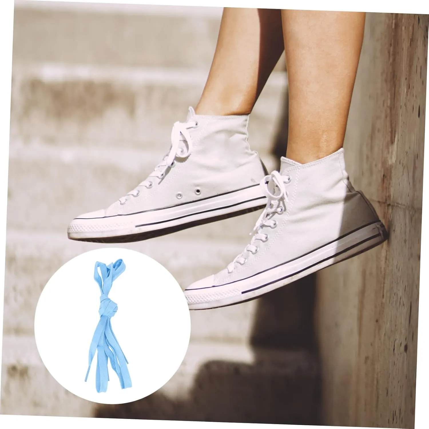 Sports Shoe Laces Shoe Fluorescent Shoe Laces Shoes Laces for Sneakers Elastic Shoe Laces for