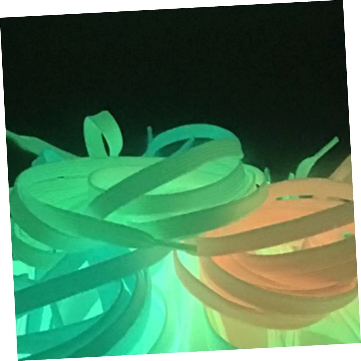 Sports Shoe Laces Shoe Fluorescent Shoe Laces Shoes Laces for Sneakers Elastic Shoe Laces for