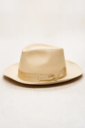 The Armoury Montecristi Panama Hat Old Hood *new with defect*