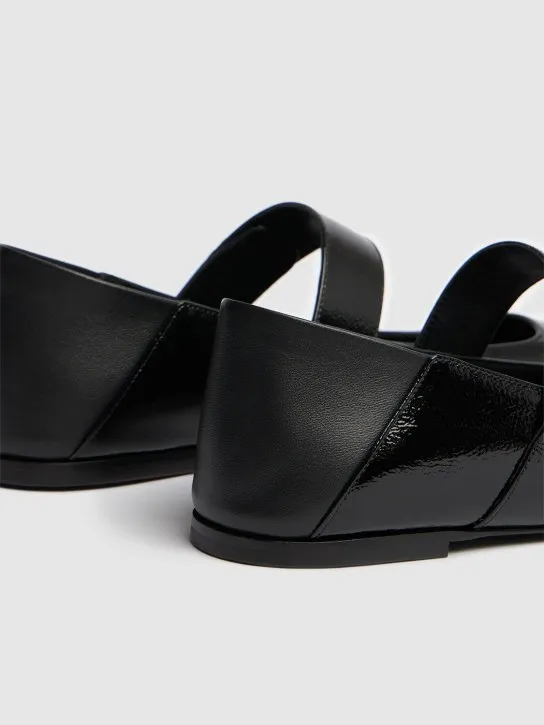 Valentino Garavani   5mm Vlogo nappa leather ballerina flats 