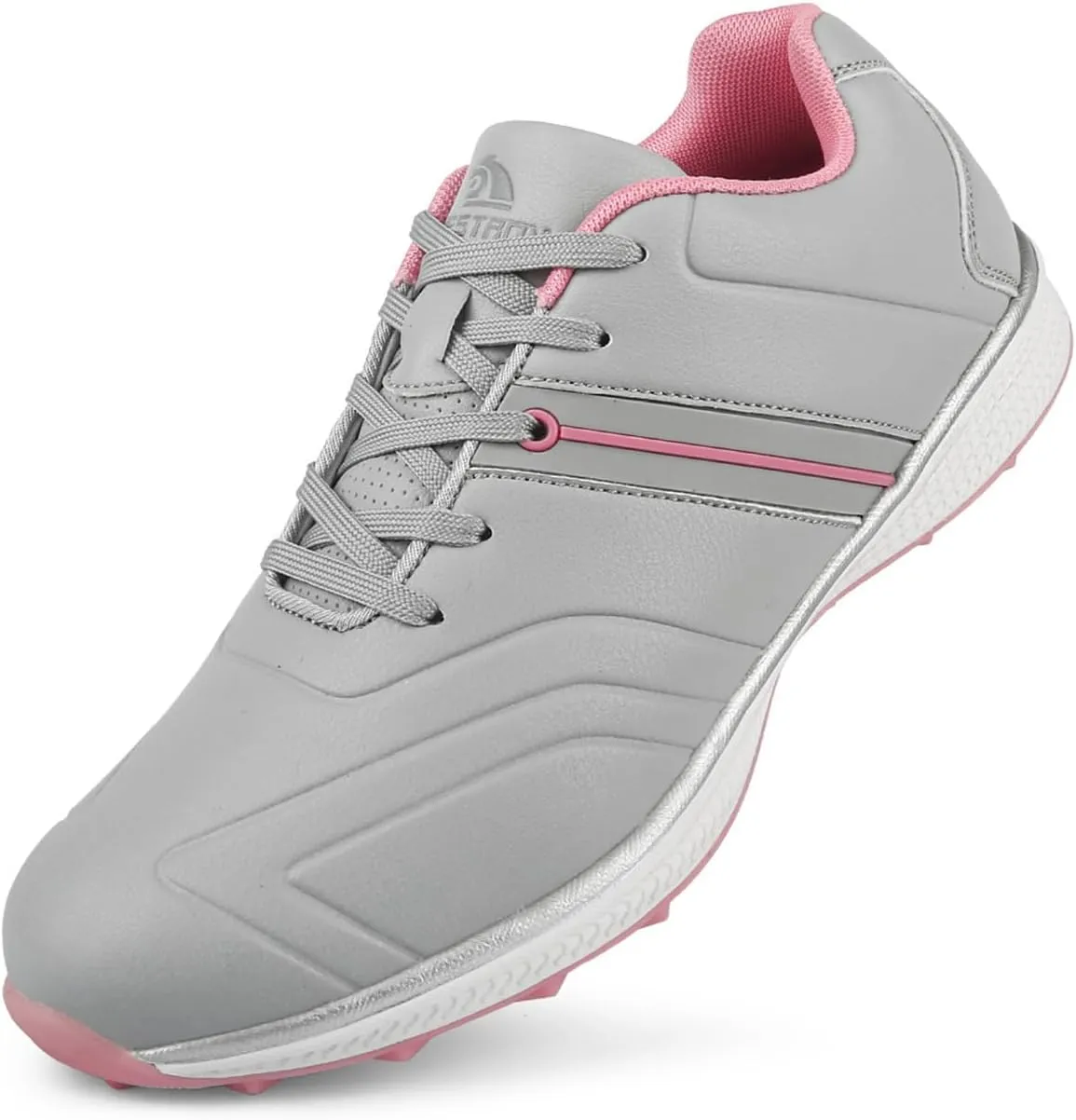 Waterproof Golf Shoes Female Spikeless Golf Sneakers Lightweight Anti Slip Walking Footwears