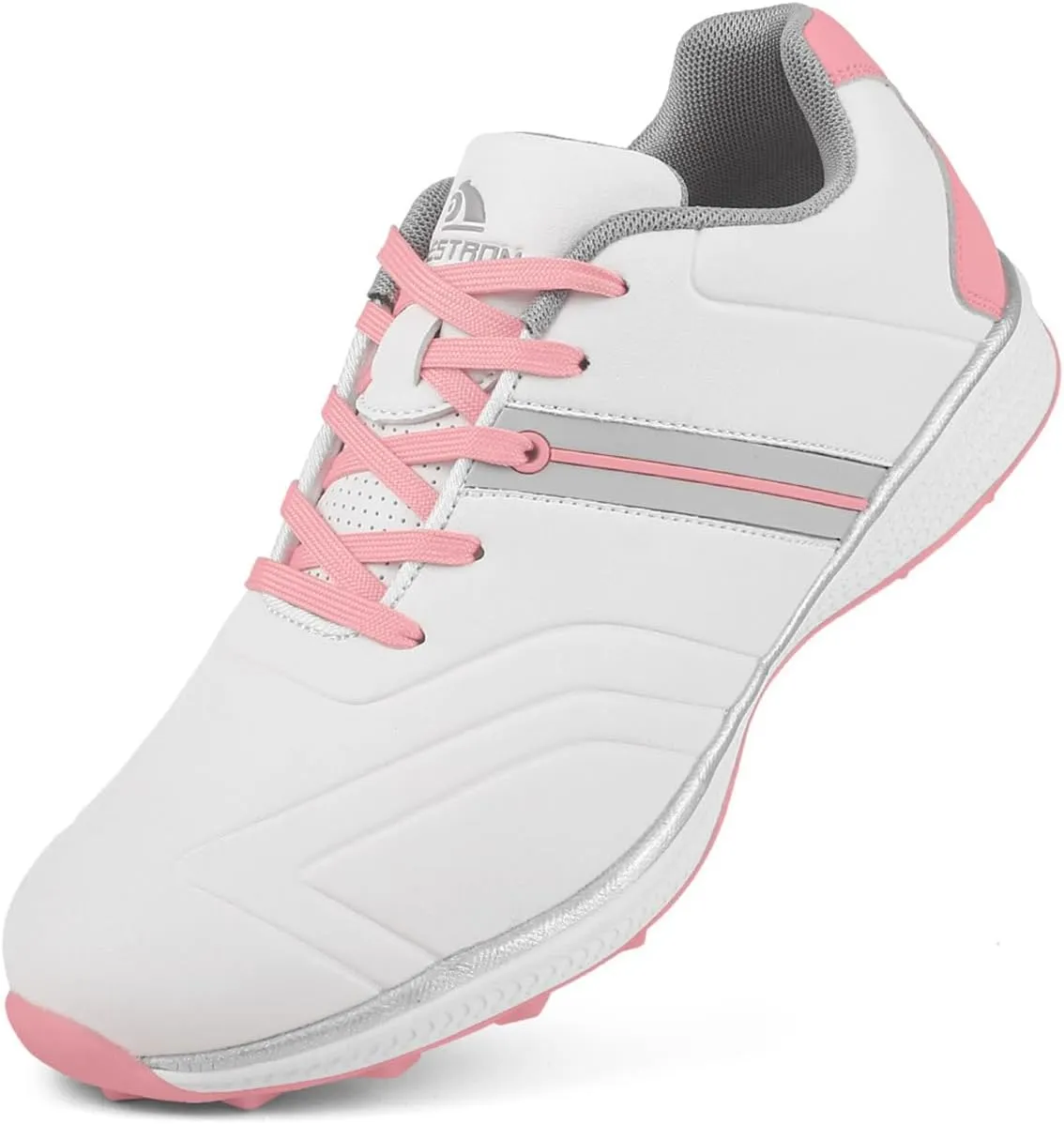 Waterproof Golf Shoes Female Spikeless Golf Sneakers Lightweight Anti Slip Walking Footwears