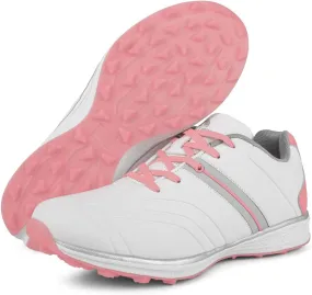Waterproof Golf Shoes Female Spikeless Golf Sneakers Lightweight Anti Slip Walking Footwears