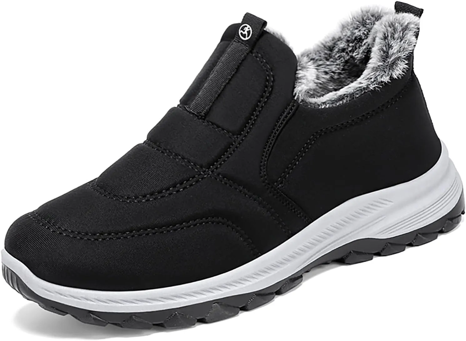 Women Winter Snow Boots Comfortable Warm Fu Lined Slip on Ankle Boots Lightweight aterproof Outdoor Booties