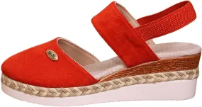 Womens Espadrilles Wedge Sandals Comfortable Closed Toe Slip On Sandals with Arch Support Elastic Strappy Ankle Strap for All Occasions: Casual, Work, Party